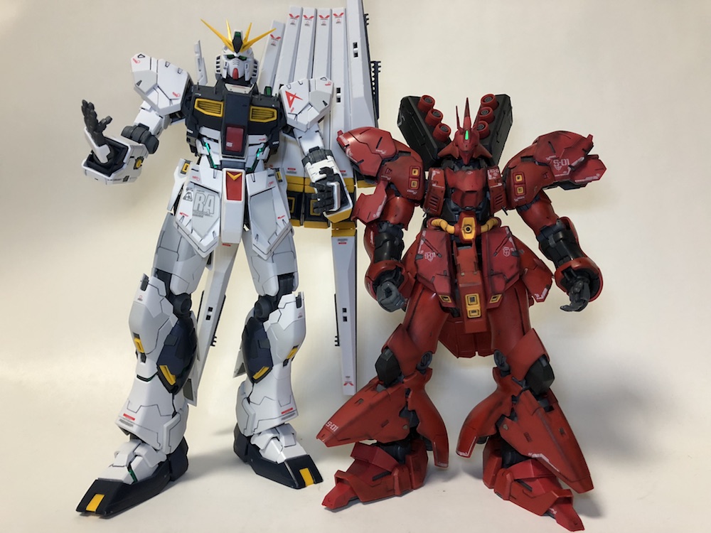 RG 機動戦士ガンダム 逆襲のシャア νガンダム 1/144 ［チタニウム 