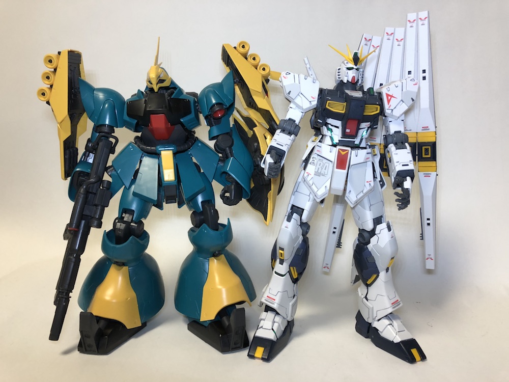 Re 100 ヤクトドーガ ギュネイ ガス機 ガンプラレビュー Mg級の造形美 ガンダムwalker