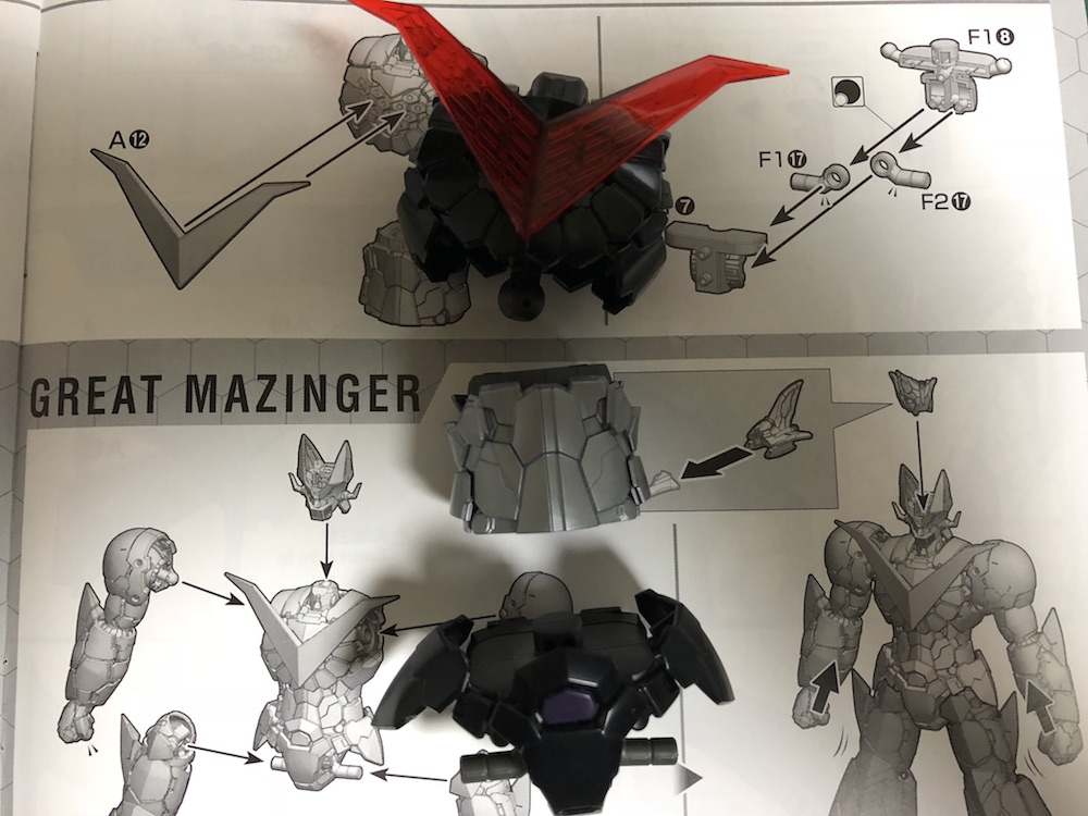 HG『グレートマジンガー Infinity』プラモ レビュー！マジンガーZと比較！